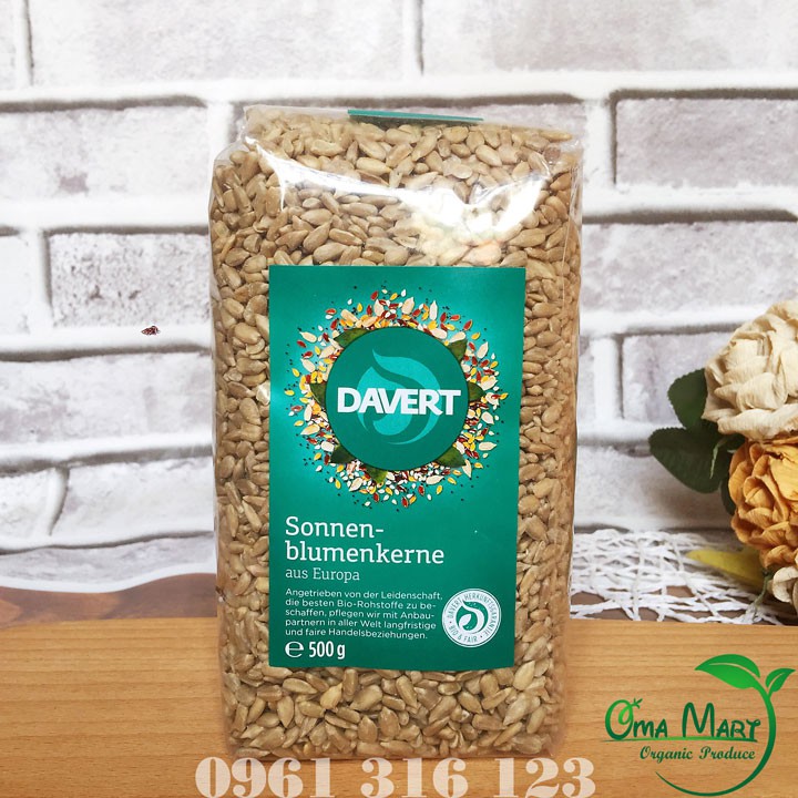 Hạt hướng dương Davert 250g/500g