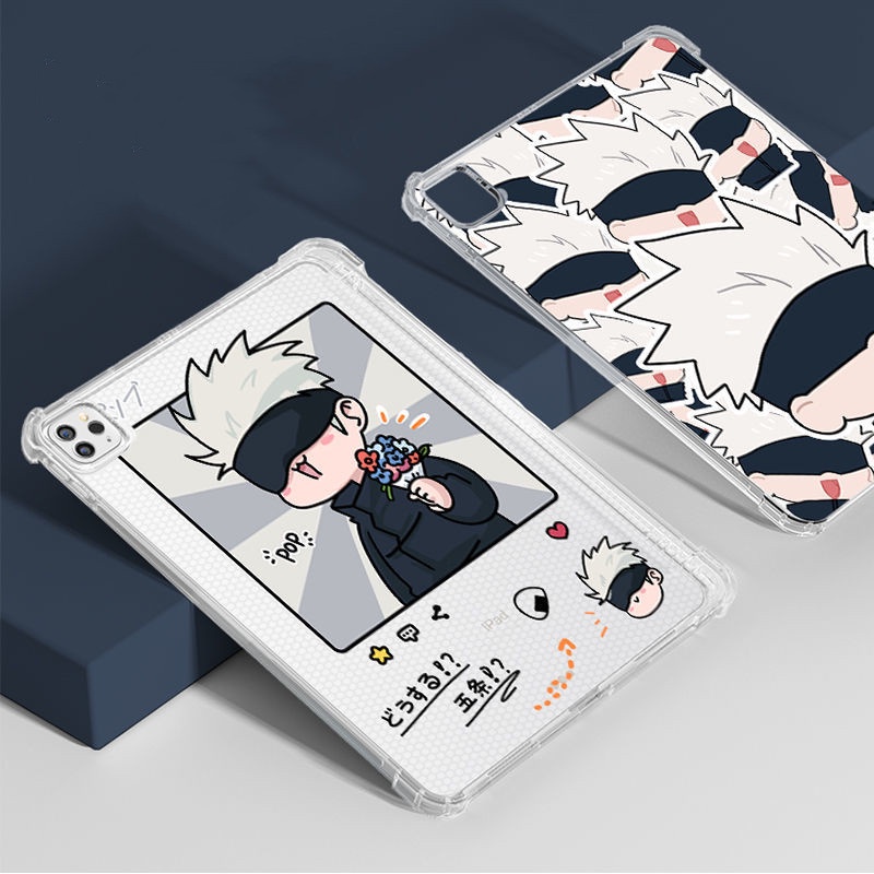 Ốp Máy Tính Bảng TPU Mềm Họa Tiết Hoạt Hình Dễ Thương Cho iPad Air4 Air5 Pro11 "Pro12.9" GEN7 / 8 / 9 mini6 Air3 Air2 Air1 mini4 / 5