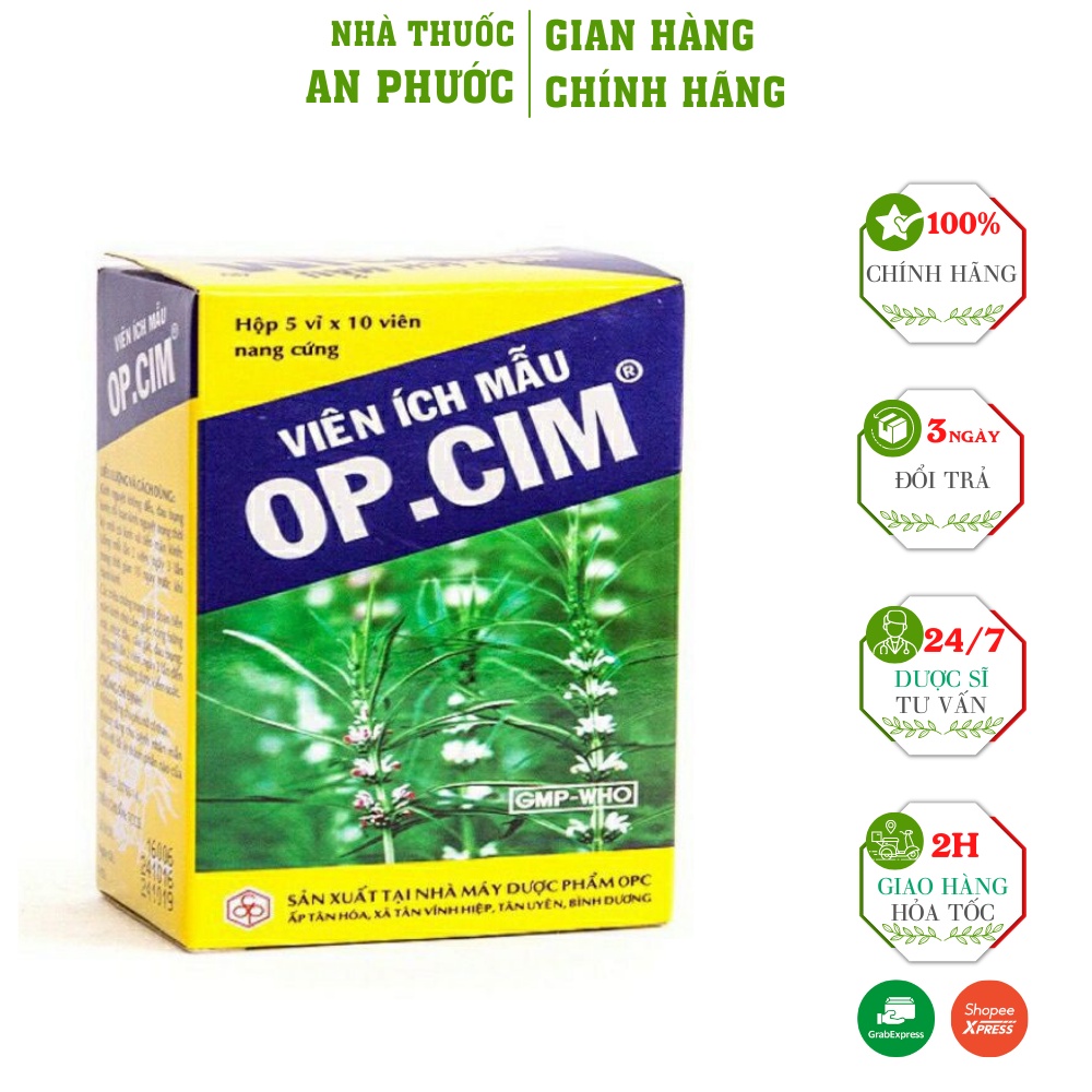 Viên Ích Mẫu ⚡ CAM KẾT CHẤT LƯỢNG  ⚡ Viên Ích Mẫu Viên Uống Điều Hòa Kinh Nguyệt