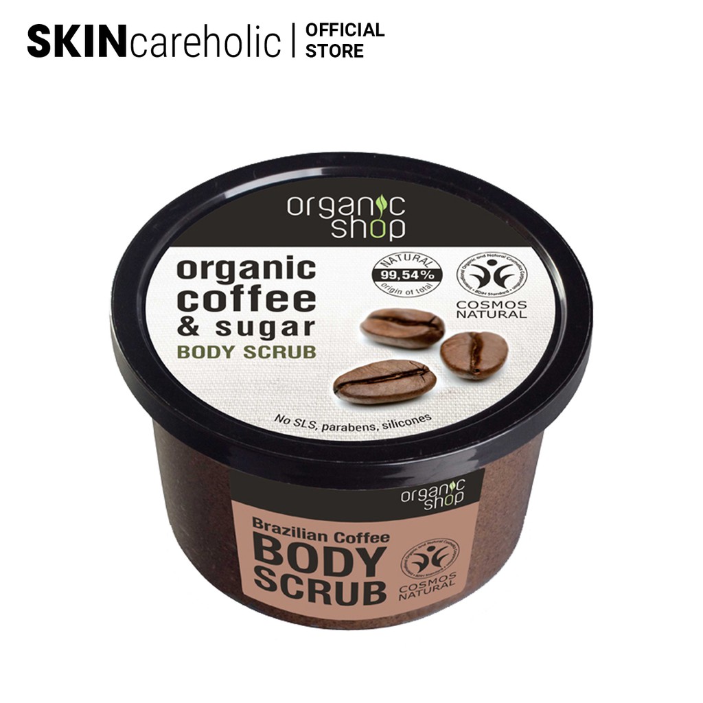 Tẩy Tế Bào Chết Toàn Thân Organic Coffee & Sugar Body Scrub
