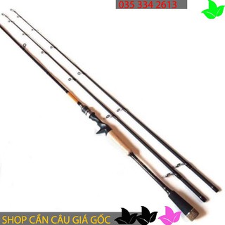 cần câu siêu khoẻ 2 ngọn 2m7 có máy ngang và đứng y hình cần cực khoẻ