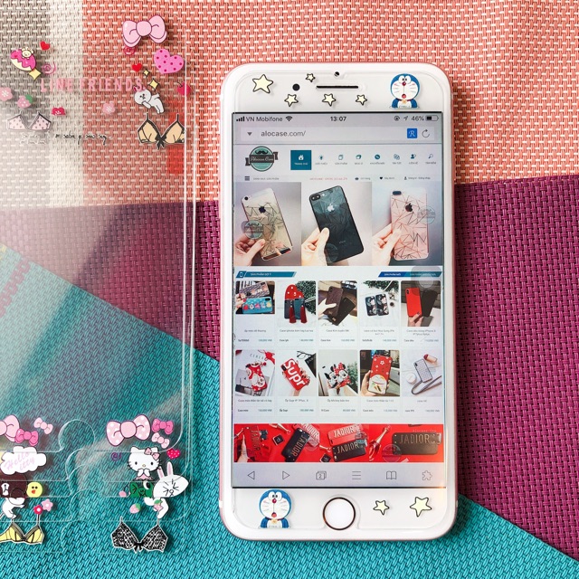 Combo 3 cường lực hình 3D