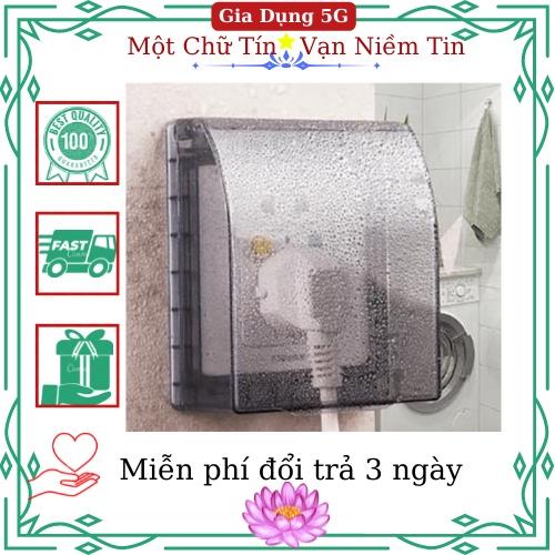 HỘP CHỐNG NƯỚC, CHE MƯA CHO Ổ CẮM ĐIỆN HÌNH VUÔNG