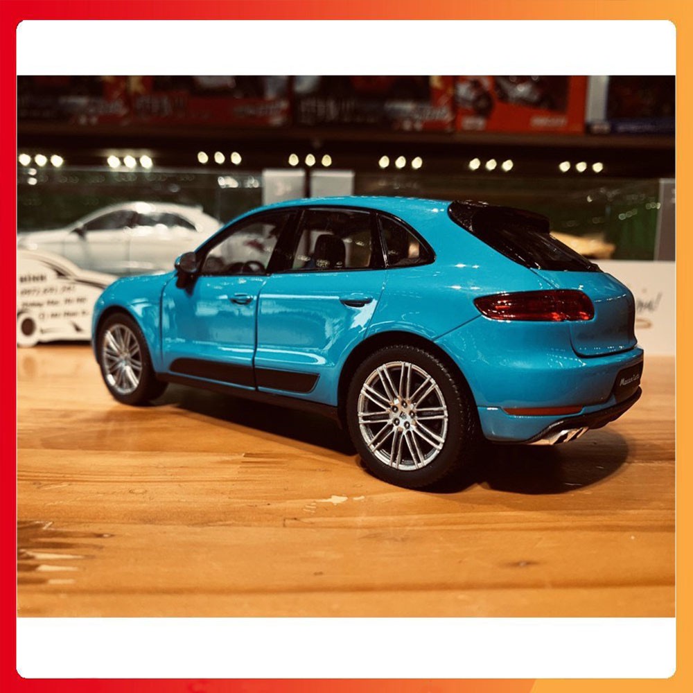 Xe mô hình Porsche Macan Turbo tỉ lệ 1:24 hãng Welly