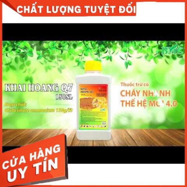 Thuốc trừ cỏ Khai Hoang Q7 - Cỏ cháy thế hệ mới