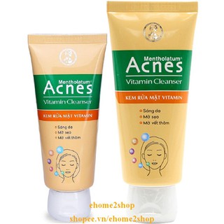Kem Rửa Mặt Acnes 50g Và 100g Sáng Da Mờ Sẹo Và Vết Thâm, shopee.vn/ehome2shop.
