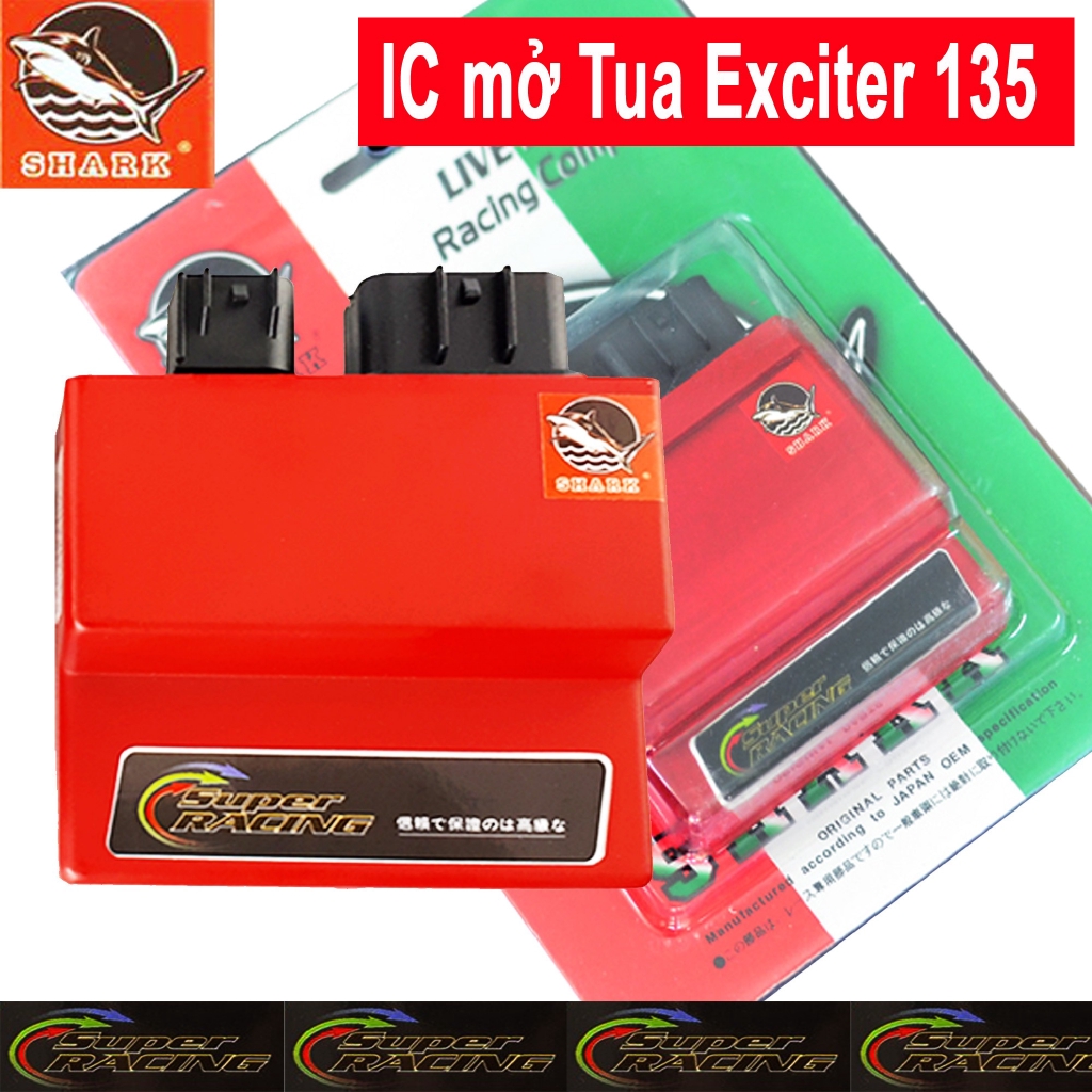 Ic mở tua Exciter 135 - Shark Malaysia