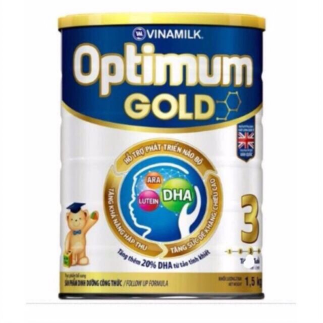 Sữa Optimum gold 3 1,45kg(mẫu mới HMO)
