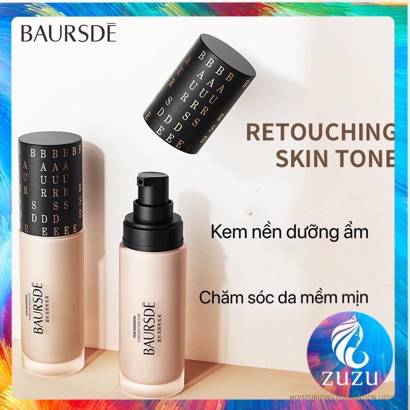 [KN02] Kem nền dạng lỏng Baursde, kem nền nội địa trung chiết xuất từ thực vật thích hợp cho da nhạy cảm che khuyết điểm | BigBuy360 - bigbuy360.vn