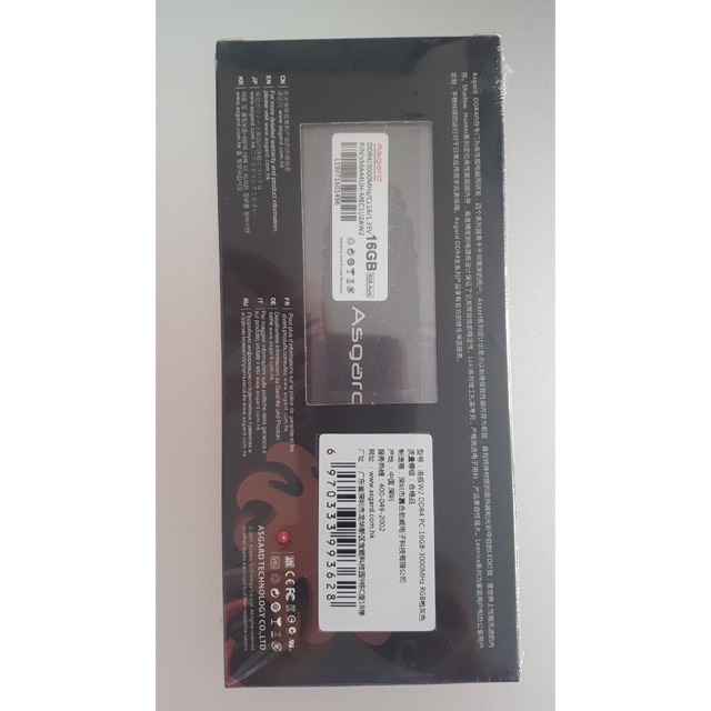 Ram máy tính Asgard ddr4 16gb 3000/3200 RGB new