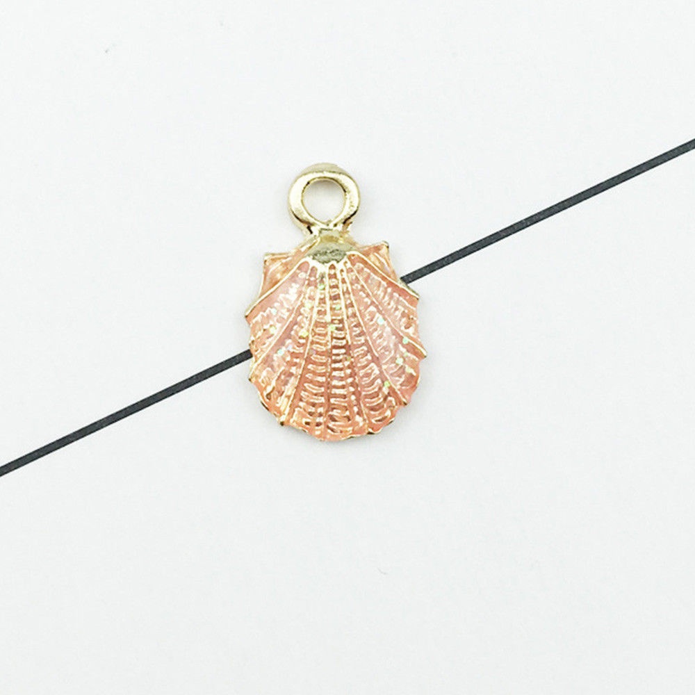 Set 13 mặt dây chuyền/vòng tay/lắc chân hình vỏ sò/sao biển dễ thương thời trang