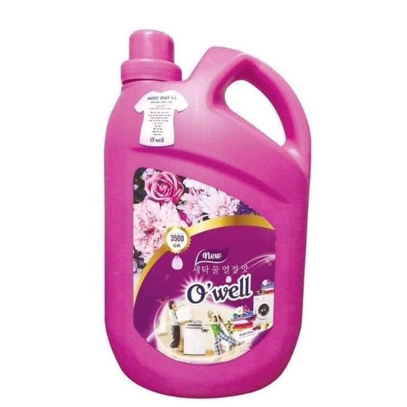 Nước giặt xả Owell 3,6L
