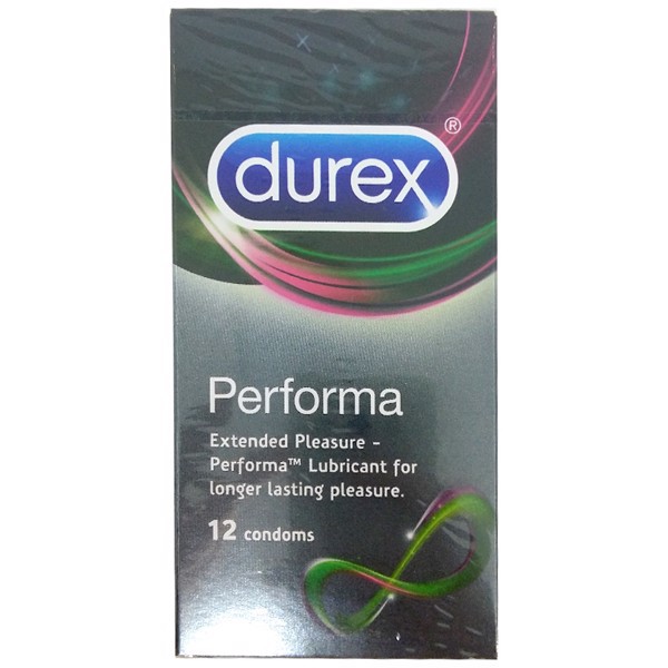 Combo siêu tiết kiệm 99k : 3 hộp Durex performa 36 cái + tặng 1 vòng đeo DV