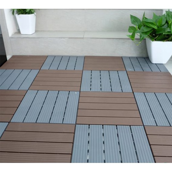 10 Tấm Vỉ Nhựa Lót Sàn Home Max Cao Cấp  Lót Sàn Ban Công, Nhà Tắm, Sân Thượng. Hàng VNXK