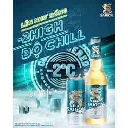 BIA SÀI GÒN CHILL 330ml