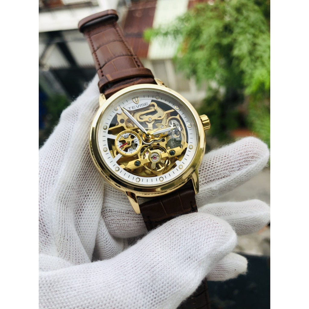 ĐỒNG HỒ CƠ LỘ MÁY NAM TEVISE T612B DÂY DA CAO CẤP CHÍNH HÃNG ( Đồng Hồ Cơ Cao Cấp ) | BigBuy360 - bigbuy360.vn