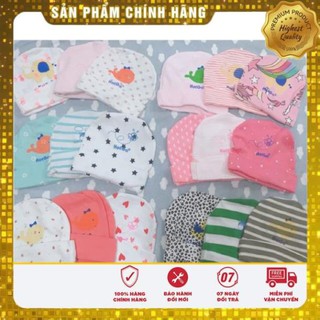 Mũ sơ sinh Hột gà cho bé 0-3 tháng
