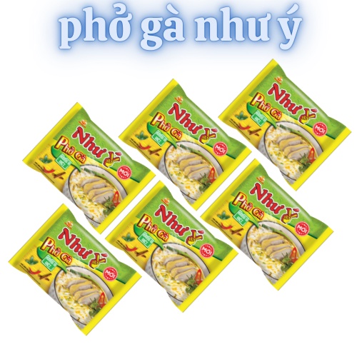 Combo 10 gói Phở hiệu Như Ý 60gr * 10 gói