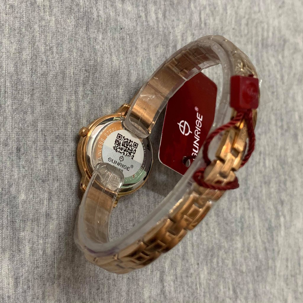 Đồng hồ Sunrise nữ chính hãng Nhật Bản L714SWA.RG - kính saphire chống trầy - bảo hà