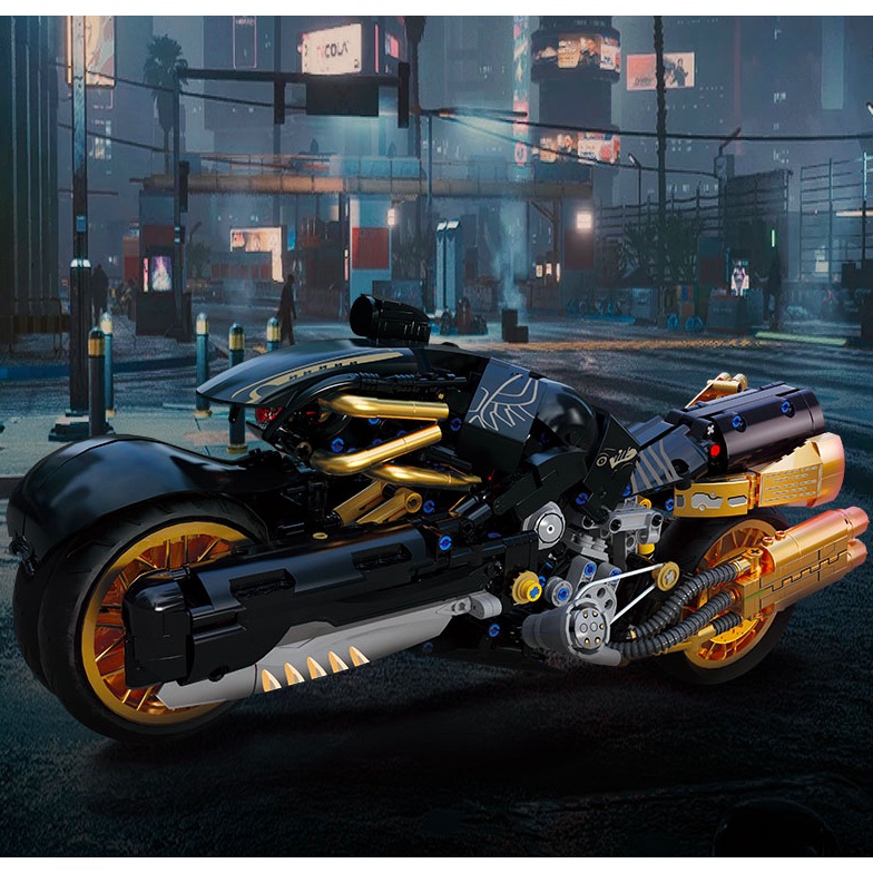 Bộ 1388 khối lego lắp ráp mô hình xe mô tô Final Fantasy
