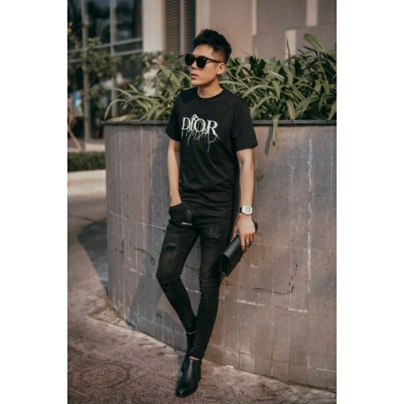 NHỮNG MẪU ÁO THUN ĐẸP NHẤT HIỆN NAY ÁO PHÔNG DIOR BẢN IN CAO CẤP