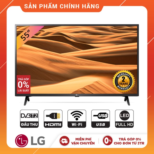 Smart Tivi LG 55 Inch UHD 4K 55UM7300PTA Model 2019 - Có Magic Remote (Chính Hãng)