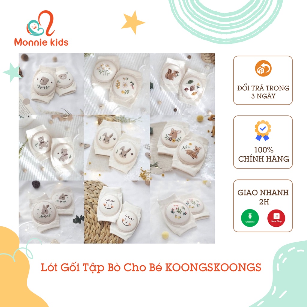 Bọc Bảo Vệ Đầu Gối - Lót Gối Tập Bò Cho Bé 6M-8 Tuổi