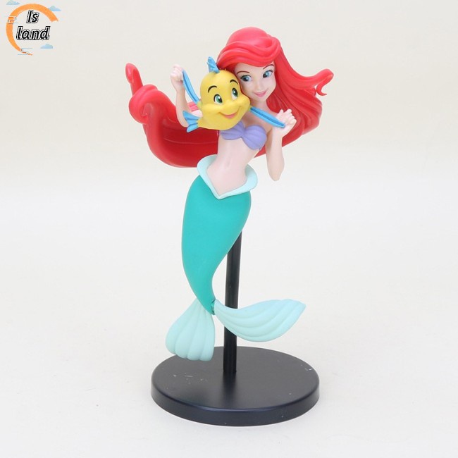 Mô Hình Nàng Tiên Cá Ariel Trang Trí Bánh Kem Đáng Yêu 10/20cm