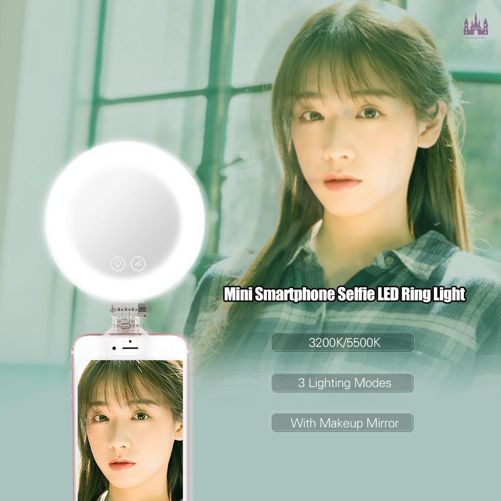 Đèn Led Tròn Yongnuo Yn-08 Hỗ Trợ Chụp Ảnh Selfie 3200k / 5500k