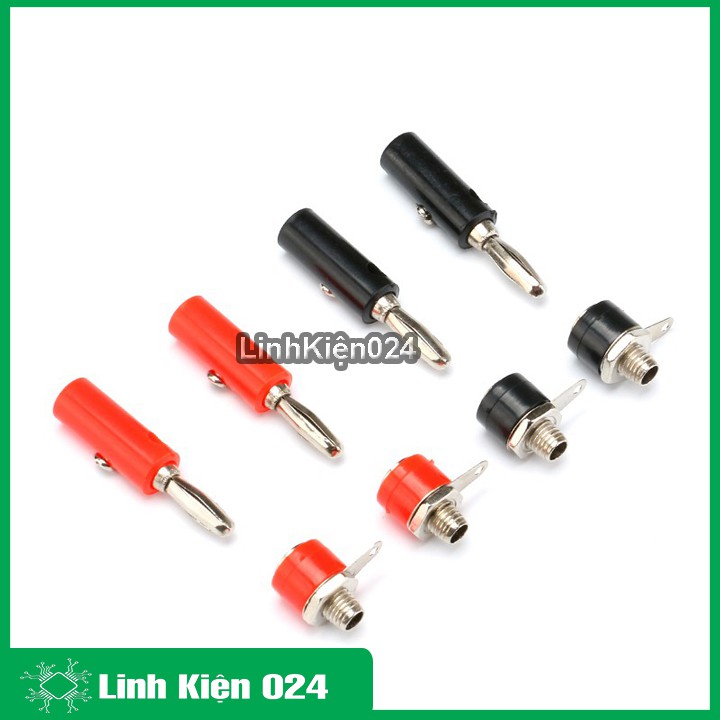 Đầu Jack Bắp Chuối 4mm Đực Giá Hạt Rẻ