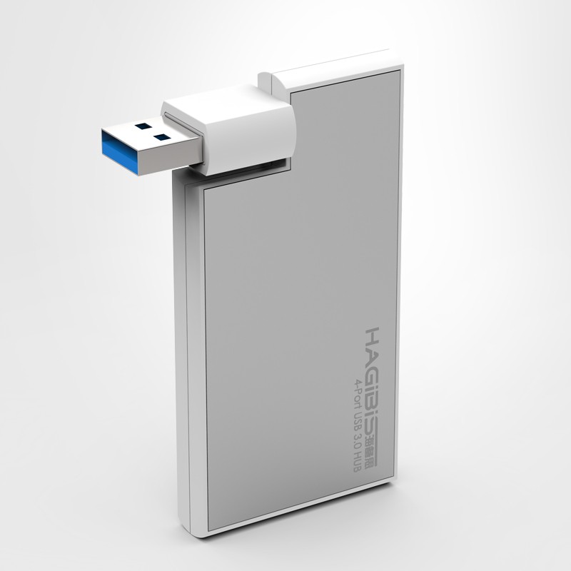 Hub chia USB 3.0 to 4 cổng 3.0 chính hãng Hagibis (Bảo hành 6 tháng)