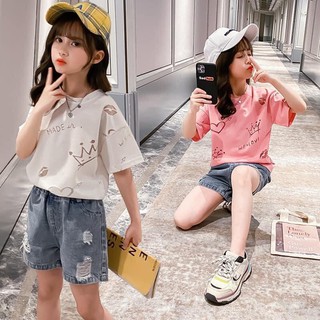 Set áo phông quần jean size đại JESUS