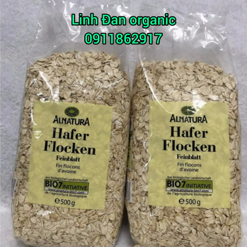 Yến Mạch Đức Cán dẹt  Hafer Flocken 500g date 2023
