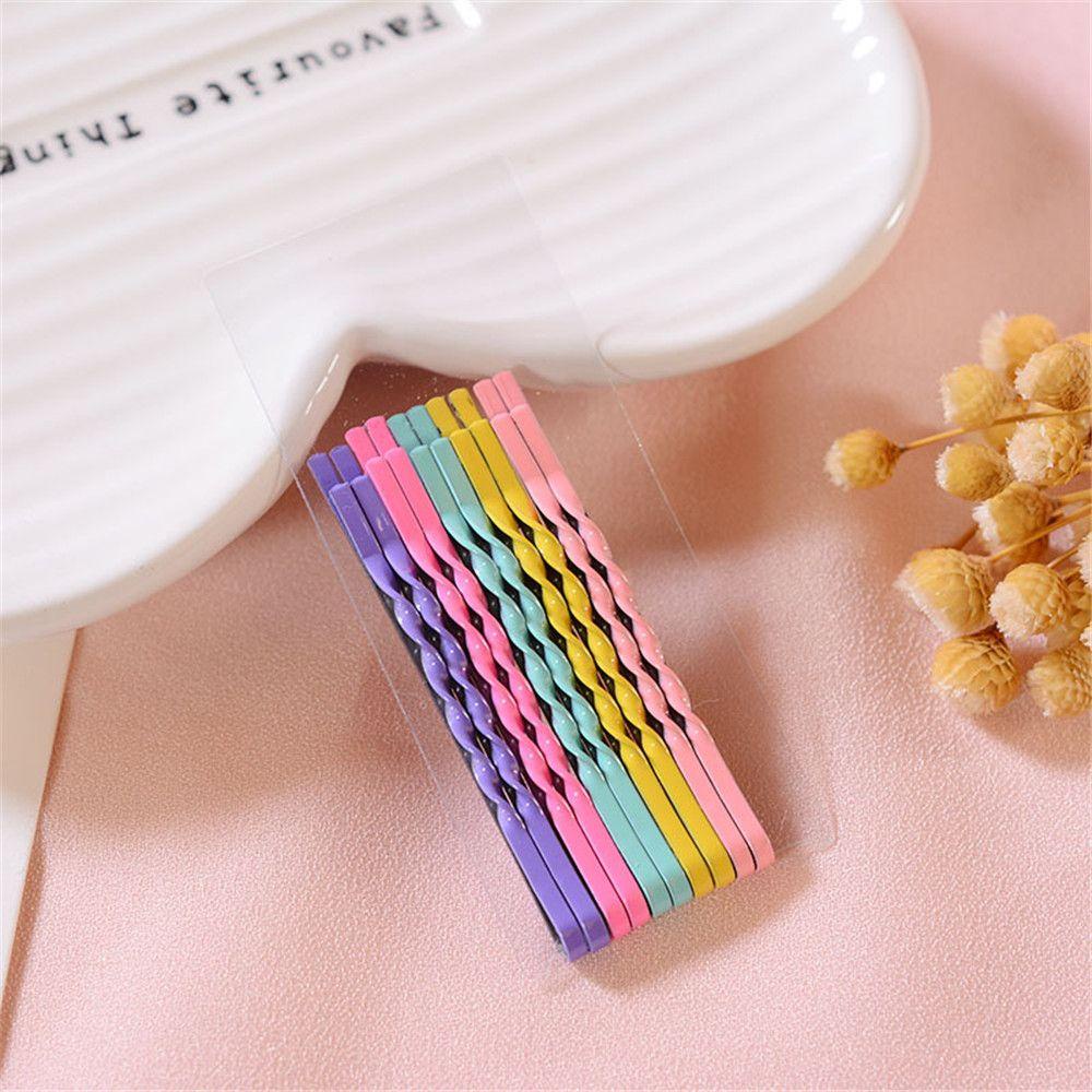 Set 10 Kẹp Tóc Màu Sắc Kẹo Ngọt MIHAN1 Dành Cho Nữ