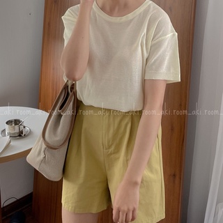 Áo len mongtoghi mỏng basic cổ tròn 960