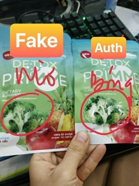 Combo 2 Detox Prime- Detox Rau củ 60 viên ( hàng chuẩn công ty chính hãng 100% ) | BigBuy360 - bigbuy360.vn