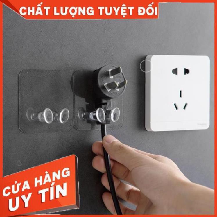 Gọn Gàng Nhà Cửa Với Móc Dán Tường Treo Phích Cắm Tiện Dụng An Toàn K72