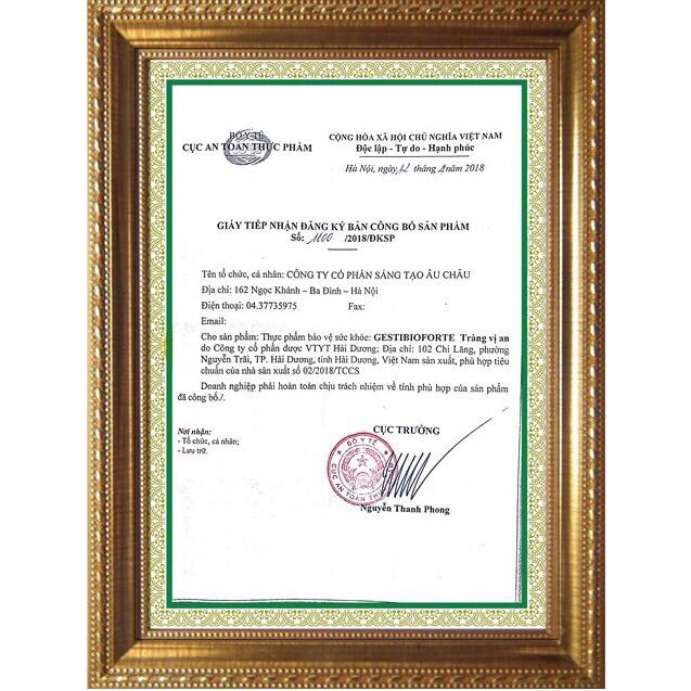 Gestibio Forte Tràng Vị An- Hỗ trợ viêm đại tràng hộp 10 gói
