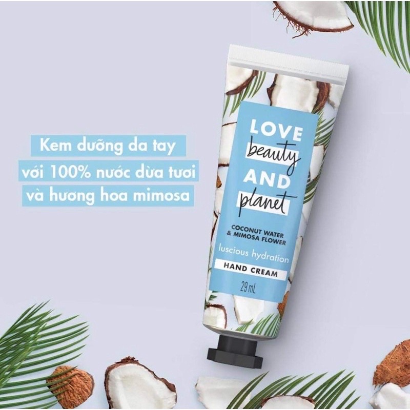 Kem Dưỡng Da Tay Love Beauty and Planet 29ml