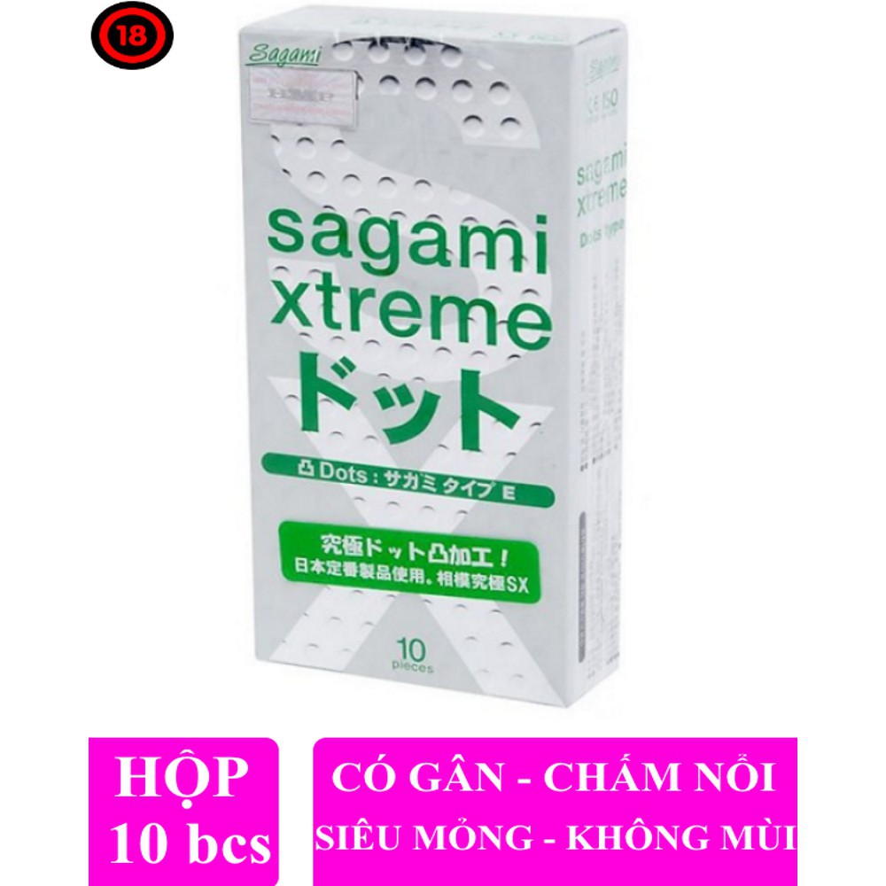 Sagami Xtreme siêu mỏng truyền nhiệt nhanh, có gân gai liti