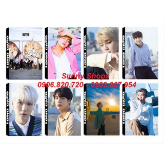 Lomo card hộp 30 hình nhóm BTS - Bangtan Boys và thành viên mẫu Dicon
