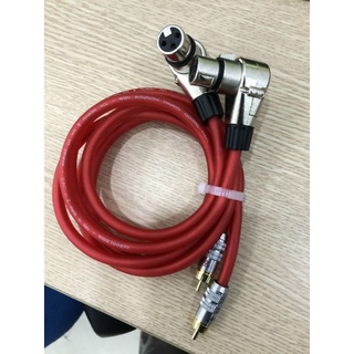 Dây Canon Cái Cong - Ra AV ( Hàng Đặt Làm Chất Lượng Cao Jack Loại 1 Giá 1 Cặp )