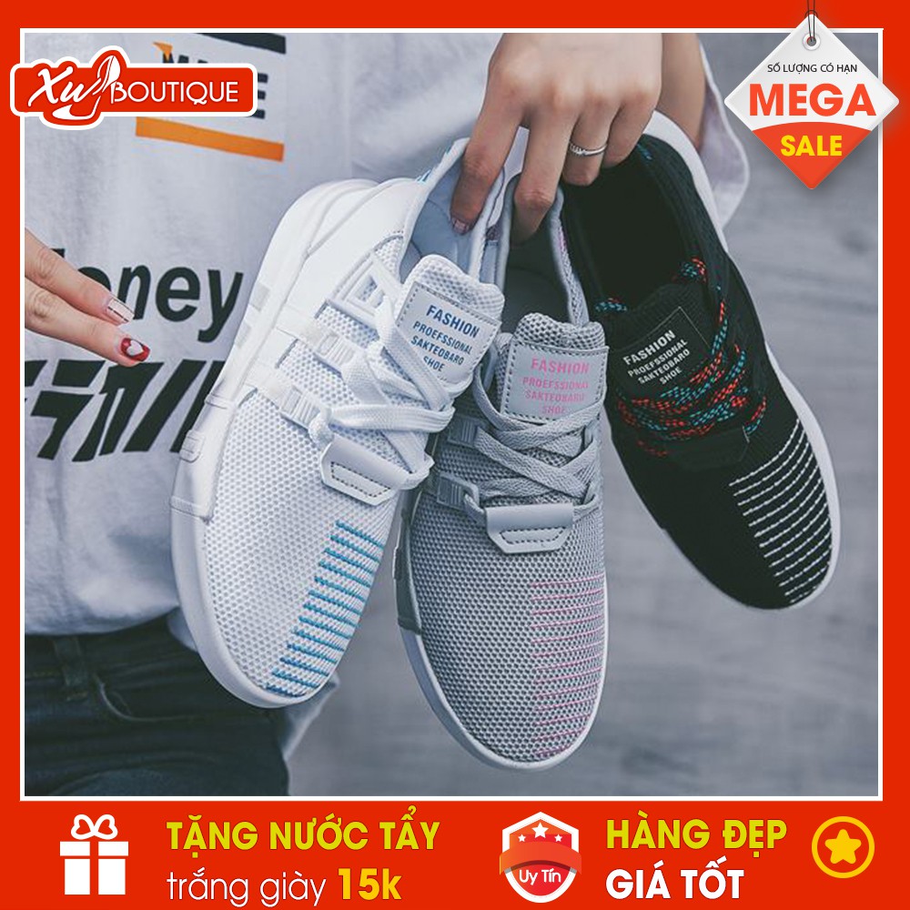 (Lẻ Size 35 36 SALE 79k) - Giày Thể Thao Nữ, Sneaker Buộc Dây Hàn Quốc Đi Chơi Êm Chân TT001/02/03