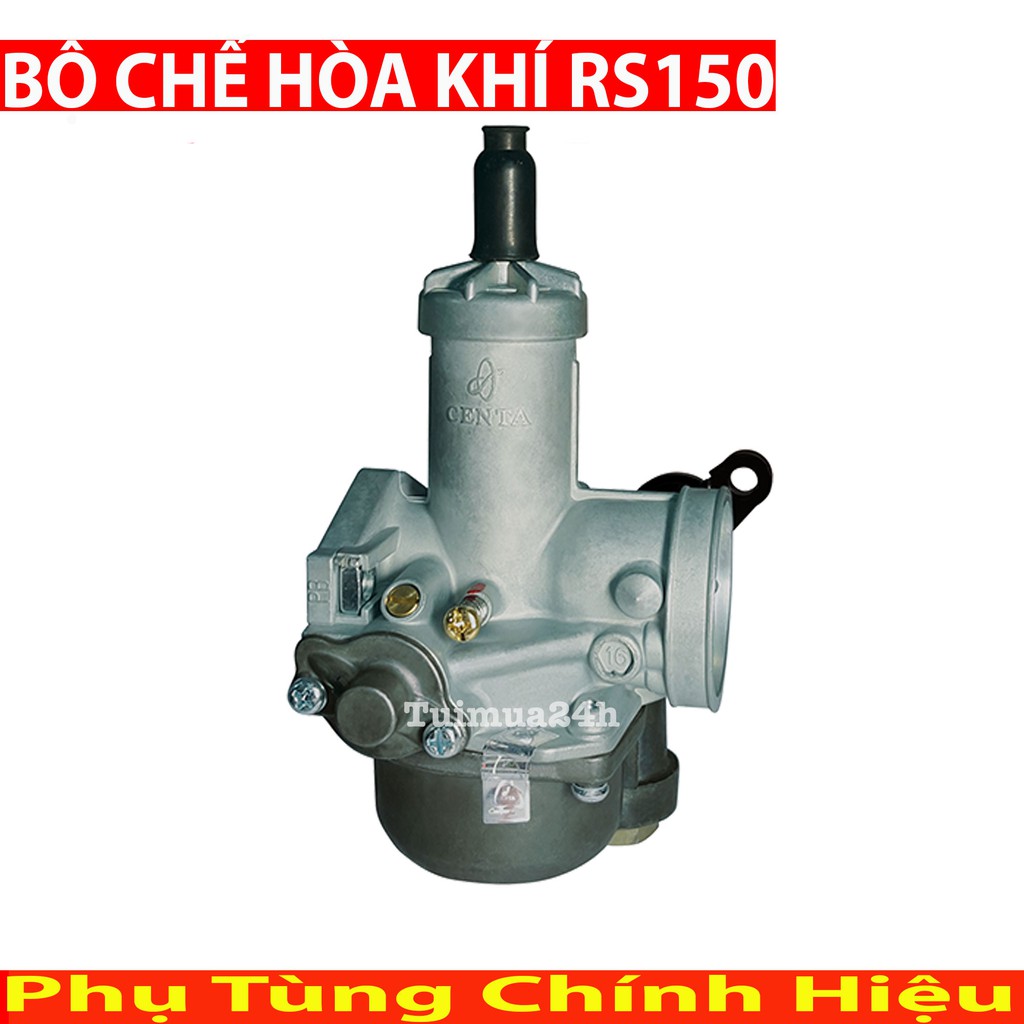 Bộ chế hòa khí Centa RS150 đường trường đạt 70 Km/L