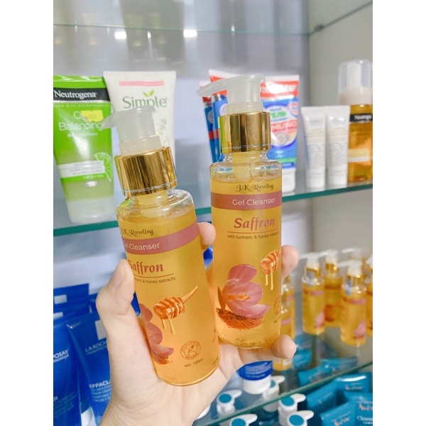 Siêu to khổng lồ 100ml- Sửa rửa mặt trắng da Saffron Cleanser của hãng JK Rowling