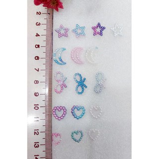 Combo 5 Charm lủng tí hon trang trí slime, mô hình chụp ảnh toru_slime