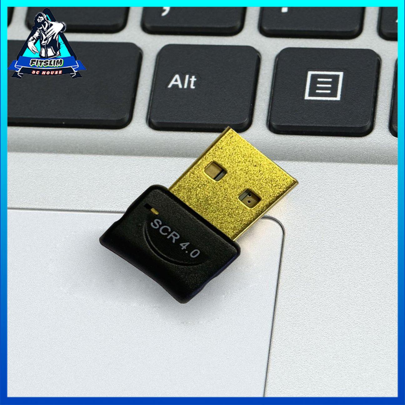 Bộ thu không dây USB V4.0 Dongle di động cho máy tính PC Laptop