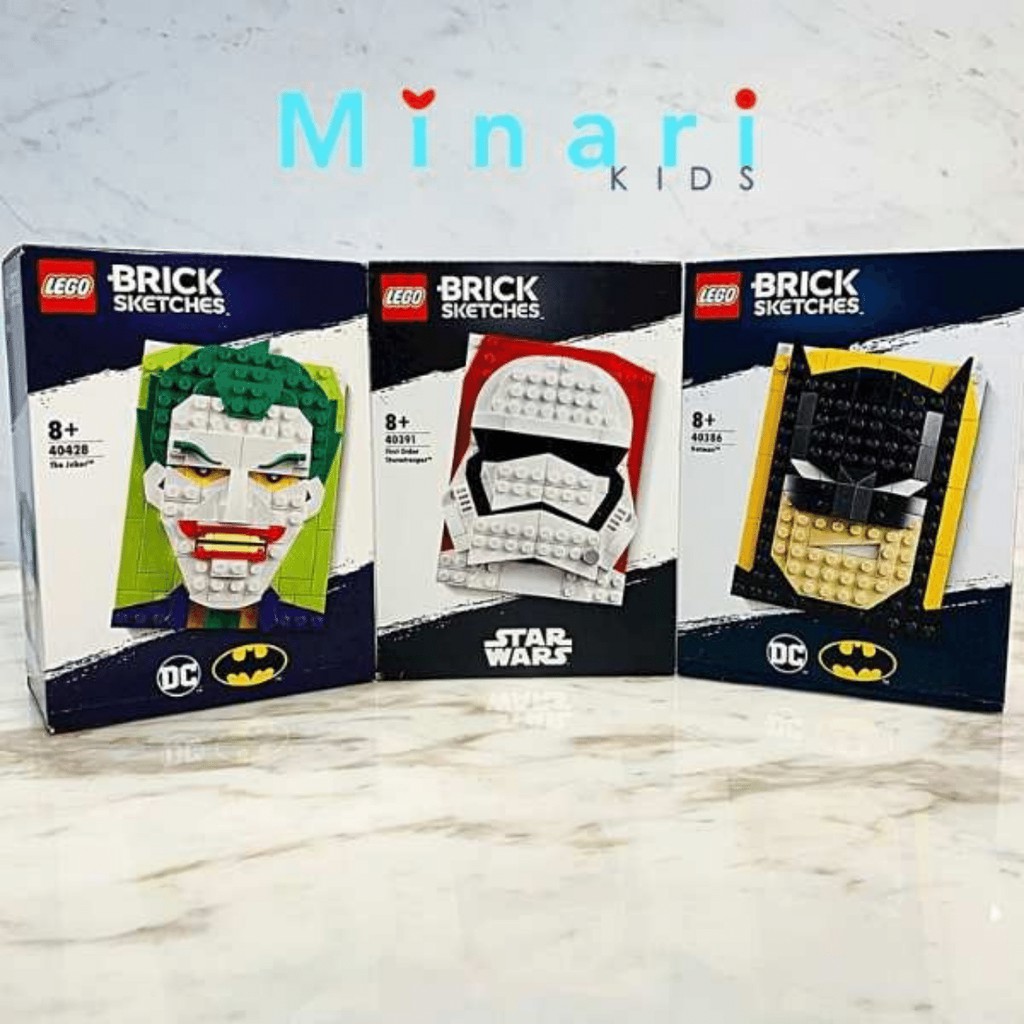 ️ 40386 LEGO Brick Sketches Batman