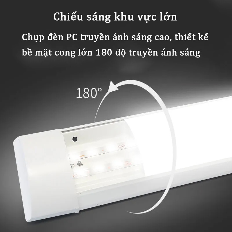 Đèn Led Bán Nguyệt 40w 1.2m Đủ Công Suất  Led  Siêu Sáng  Bảo Hành 12 Tháng Đổi Mới ánh sáng trắng