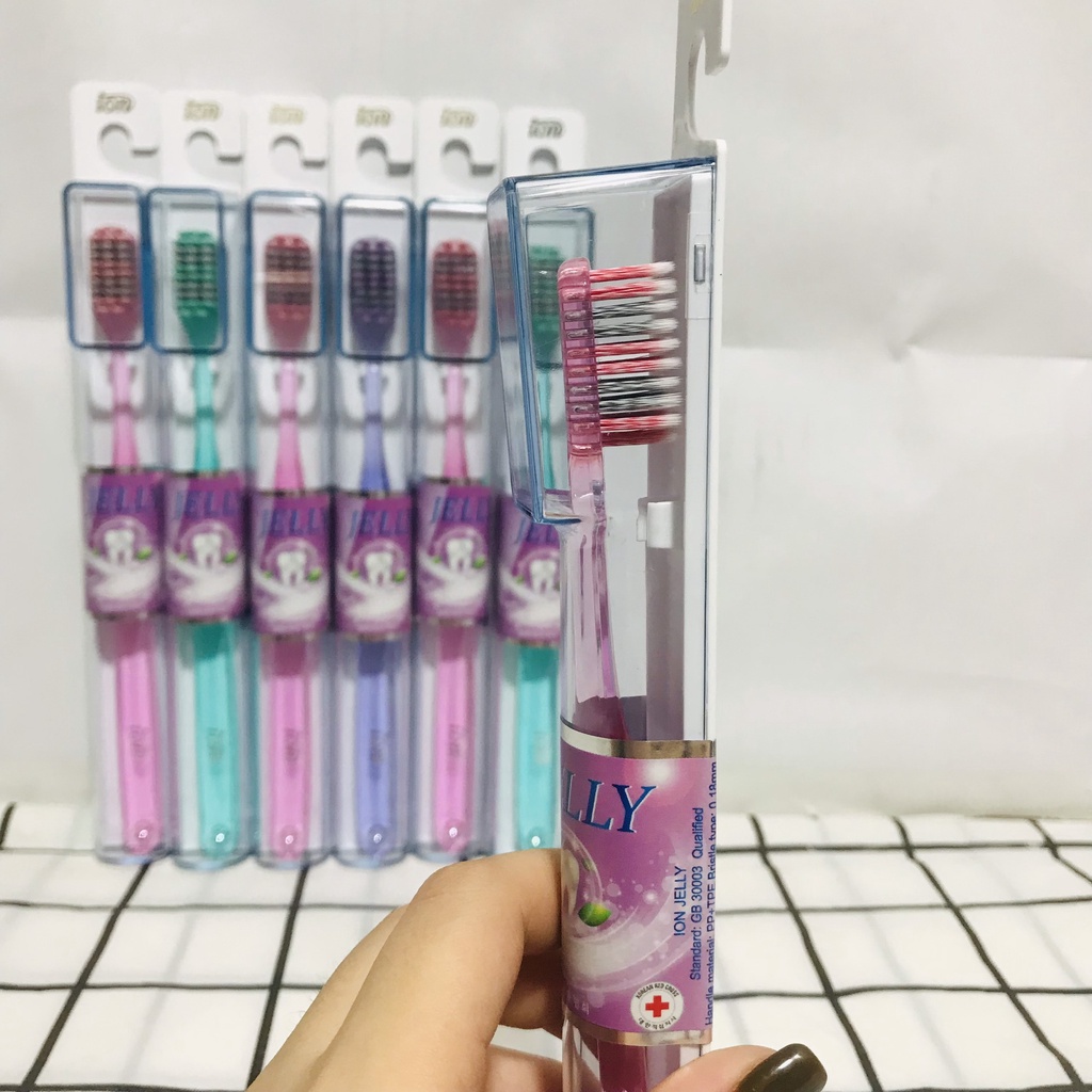 Bàn chải đánh răng Ion Nano Jelly nhập khẩu Hàn Quốc